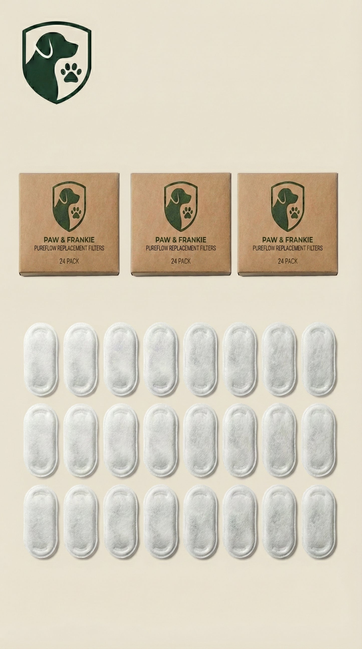 Frankie’s PureFlow™ Multi-Stage Replacement Filters – 8, 16, & 24 Pack Value Kits