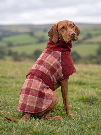 Tundra Fleece Coat – Burgundy