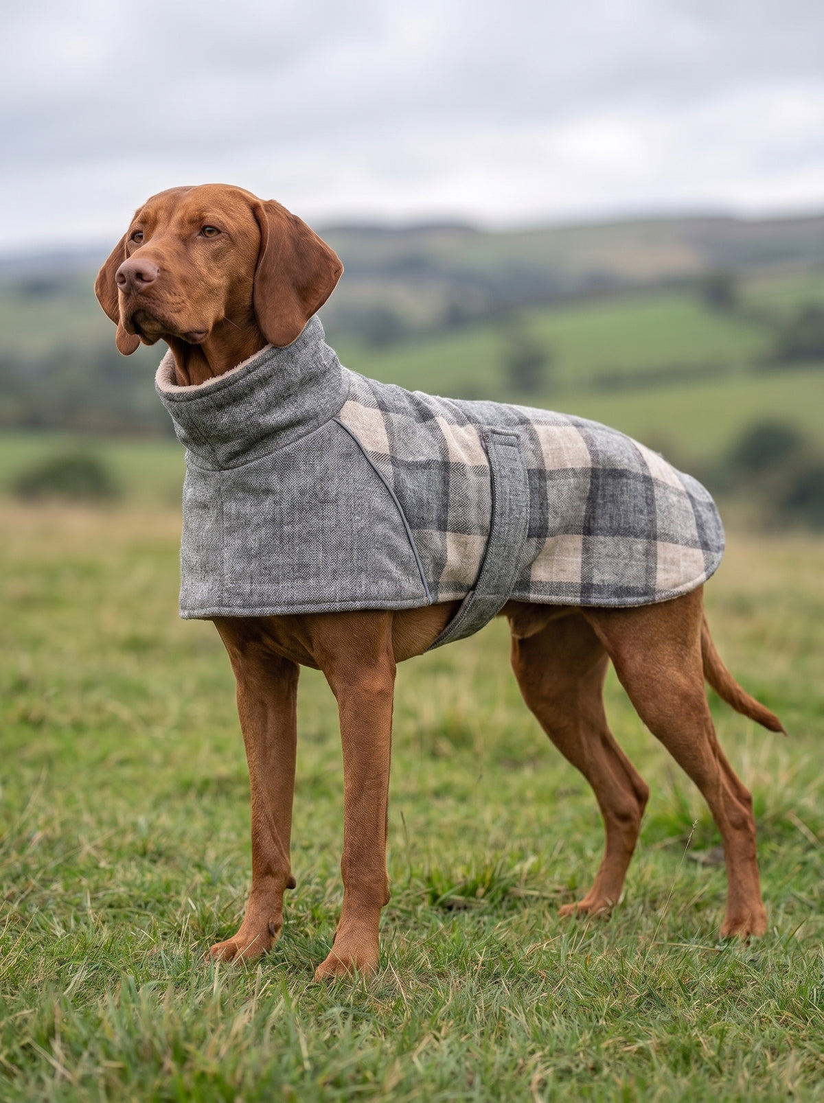 Tundra Fleece Coat – Slate Grey